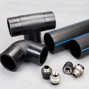 Materiais de encanamento, atacado de alta qualidade tubo de pvc hdpe