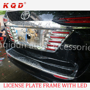 Car accessories LED license plate framework for fortuner - Product Image 4