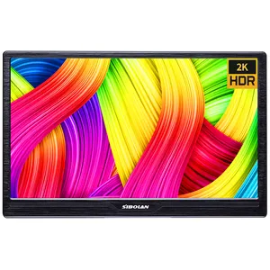 למעלה מכירת SIBOLAN 2k צג משחקי 120hz 5ms 17.3 אינץ 2560x1440 QHD מחשב צג