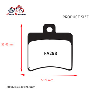 FA298 en STOCK Moto Partie Plaquettes De Frein Arrière pour BENELLI Velvet 125/150X125 150 Velours 250 400 pour BETA <span class=keywords><strong>Eikon</strong></span> 125/150 - Product Image 3