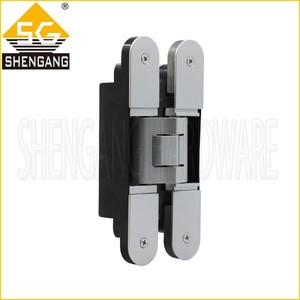 180 Degree 3D Adjustable Concealed Gate <strong>Hinges</strong> Heavy Duty Zinc Alloy for Modern Steel Stainless Steel <strong>Doors</strong> <strong>Door</strong> <strong>Window</strong> <strong>Hinges</strong> - Product Image 2