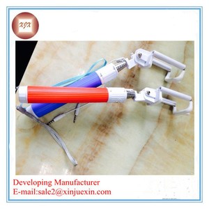 venta caliente con conexión de cable monopod <span class=keywords><strong>selfie</strong></span> palo para el <span class=keywords><strong>iphone</strong></span> - Product Image 2