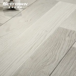 Suelo laminado de núcleo gris resistente a las llamas 12mm