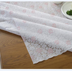 <span class=keywords><strong>Tovaglia</strong></span> di <span class=keywords><strong>plastica</strong></span> impermeabile in <span class=keywords><strong>pizzo</strong></span> in PVC NR - Product Image 1