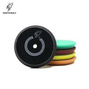Bán Buôn North Wolf OEM Dual Action Polishers DA Foam Đánh Bóng Pads Xe Chi Tiết Foam Buffing Xe Hoàn Thiện Pad - Product Image 5