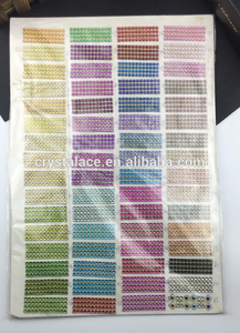 Involucro di plastica a maglia gioiello con strass, nastro in rete per torta di compleanno - Product Image 2