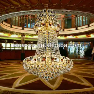Decoração de luxo de alta qualidade chandaliers de cristal moderno
