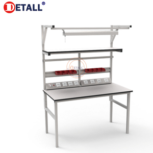 Oem điện thoại di động Iphone Sửa Chữa Bàn làm việc với ánh sáng và máy tính Rack với ESD chức năng - Product Image 6