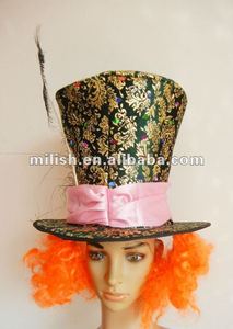 หมวกลายอลิซมหัศจรรย์สำหรับ MH-0601ปาร์ตี้หมวกลายแฟนซี - Product Image 4