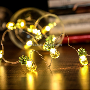 Pin Hoạt Động Dứa Led Dây Đồng Chuỗi Ánh Sáng Cho Giáng Sinh Đảng Wedding Vườn Sân Trang Trí - Product Image 3