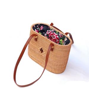 Nouveau sac en paille de style naturel Sac de plage pour femmes Sac en rotin de <span class=keywords><strong>Bali</strong></span> - Product Image 6