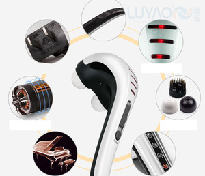 Martillo de Masaje Eléctrico de Doble Cabezal LUYAO LY-627A, Masajeador de Percusión de Tejido Profundo para Cuerpo Completo - Product Image 5