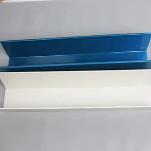 High quality pvc rainwater of building materials composite canalones vinyl greenhouse hydroponic growing plastic growing gutters