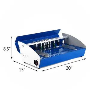 새로운 금속 3-in-1 460mm 18 "크리저 천공 종이 전기 Creasing 기계