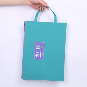 <span class=keywords><strong>A</strong></span> buon mercato <span class=keywords><strong>A4</strong></span> busta zipper studenti soggetti colorato sacchetto di file di documento - Product Image 3