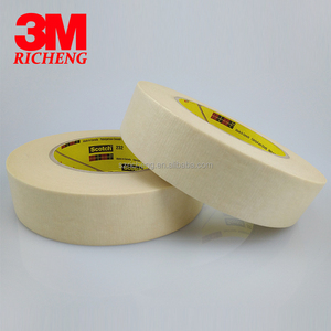 Nastro Adesivo 3M 232 Monofacciale in <span class=keywords><strong>Carta</strong></span> <span class=keywords><strong>Crespa</strong></span> Acrilica Termofusibile per Uso Speciale su Aerei, Resistente al Calore - Product Image 4