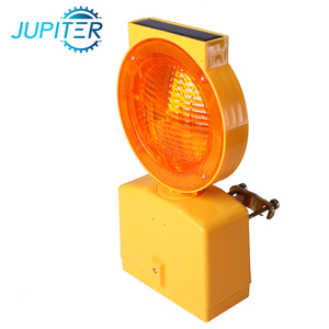 Khối Đường Giao Thông Cone Blinker Năng Lượng Mặt Trời An Toàn Led Vàng Flash Cảnh Báo Giao Thông Ánh Sáng - Product Image 3