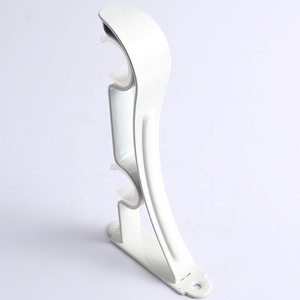 Moderno telescópica única de aluminio decorativa barra de la cortina de Canadá - Product Image 5