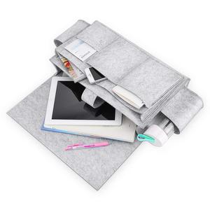 Organizador de Cabecera de Fieltro de Gran Capacidad, Moderno y Novedoso, Almacenamiento <span class=keywords><strong>Colgante</strong></span> para Computadoras Portátiles de 15.6 Pulgadas - Product Image 4