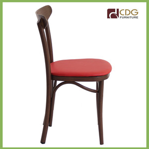 Tela clásica silla de <span class=keywords><strong>comedor</strong></span> de madera, cuero silla del <span class=keywords><strong>comedor</strong></span> - Product Image 3