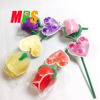 Sucettes en forme de rose