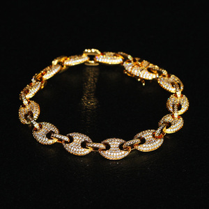 Hombres pulsera <span class=keywords><strong>de</strong></span> oro pulsera <span class=keywords><strong>esclava</strong></span> pulsera <span class=keywords><strong>de</strong></span> oro pulsera <span class=keywords><strong>de</strong></span> diseño <span class=keywords><strong>de</strong></span> joyas - Product Image 3