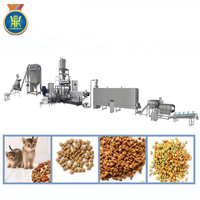 Usine de fabrication d'aliments pour animaux de compagnie, machine à fabriquer des croquettes pour chiens, ligne de production de biscuits pour chiens