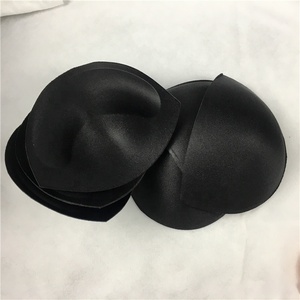 Coussin de soutien-gorge amovible, en acier inoxydable, pour bonnets de sport, soutien-gorge et coussinet pour bikini, couleur noire - Product Image 2