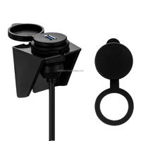 Câble d'extension USB 3.0 mâle à femelle encastré pour voitures camions bateaux avec gaine en PVC et blindage de tresse pour ordinateurs