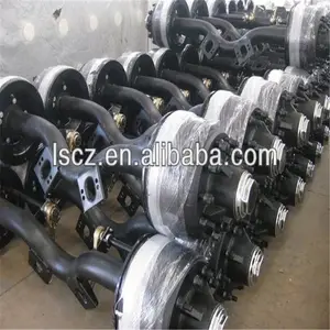 Truck Trailer Suspension 12t 13t 14t 16t American Type Axle For Semi Trailer