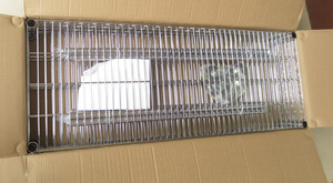 Almacenamiento de almacén de <span class=keywords><strong>metal</strong></span> Estantería de supermercado de servicio pesado Estante de exhibición Estante de alambre de 4 niveles - Product Image 6