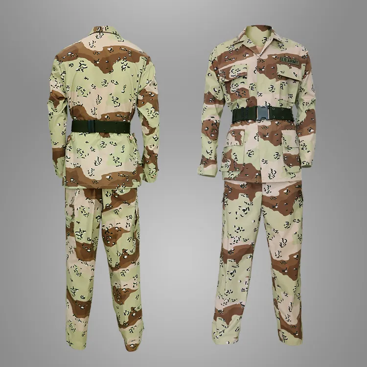 Security Guard Uniform Desert Camouflage Tactical Uniform