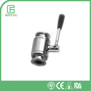 Chine gros hygiénique en acier inoxydable balle Vales DN100 - Product Image 1