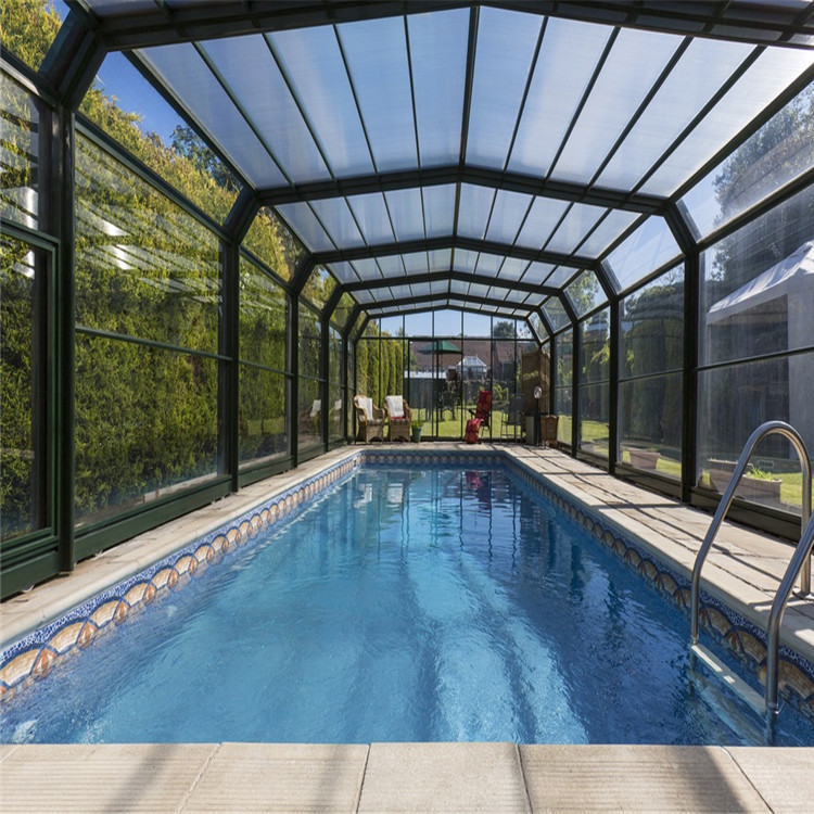 Affordable Outdoor Swimming Pool Cover - Durable Steel Structure