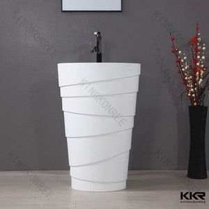<span class=keywords><strong>Salle</strong></span> <span class=keywords><strong>de</strong></span> bains lavabo sur colonne / étage permanent bassin - Product Image 1