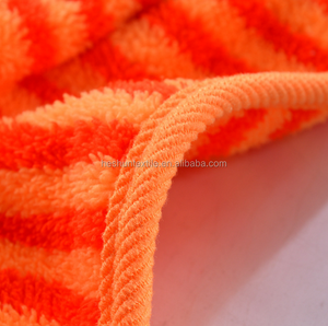 Chinaカスタム厚いサンゴフリースエッジカバーキッチンタオル手布 - Product Image 6