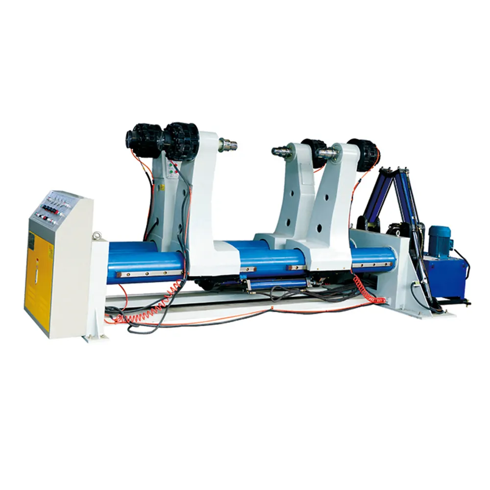 LUM -B Hydraulic shaftless mill roll stand for paper roll corrugated cardboard machine