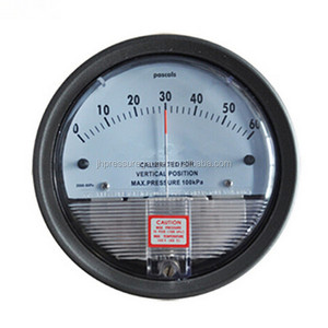 4 "(120mm) מיני גז או אוויר סוג ההפרש לחץ מד 0-60Pa - Product Image 1