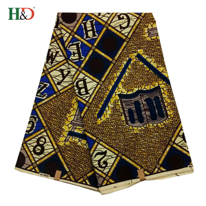 <span class=keywords><strong>H</strong></span> & D superior 10 gran fábrica cera africano Ankara tela de seda en Guangzhou - Product Image 4
