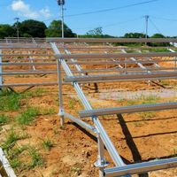 Supports de montage pour panneau solaire, kit de montage sur sol, 1MW, pour panneaux solaires