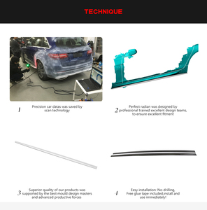 Extensiones de Faldones Laterales de Fibra de Carbono F06 M TECH para <span class=keywords><strong>BMW</strong></span> <span class=keywords><strong>640i</strong></span> 650i Gran Coupé M Sport 12-17 - Product Image 3