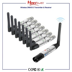 Yüksek kalite 2.4G kablosuz DMX512 verici ve alıcı için sahne ve DJ aydınlatma - Product Image 2