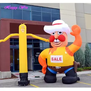 Different Color Inflatable Air Dancer Small Mini Air Dancers With SALE Printing For Advertising