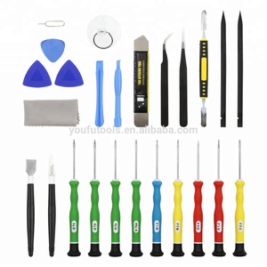 Kit d'outils de réparation multifonctionnels, tournevis, pince, outils d'ouverture pour appareils électroniques de consommables 25 en 1 - Product Image 2