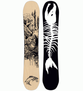 Popper — Snowboard en bois, 1 pièce, éléments de Snowboard Standard, Freestyle - Product Image 3