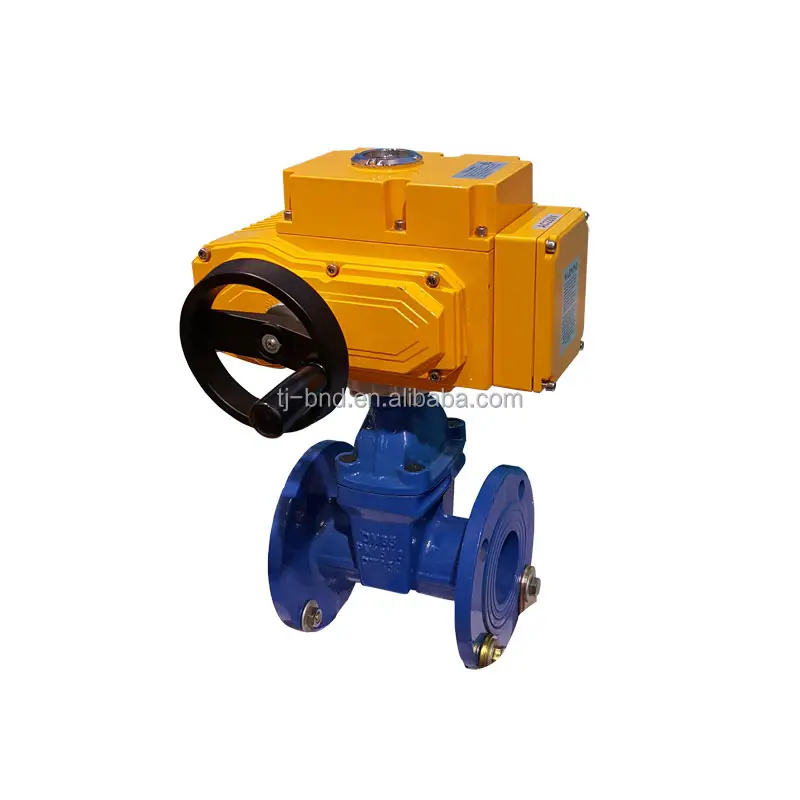 Explosion-proof multi turn flow control valve electric motor operate 4 inch gate valve actuator