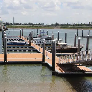 Aluminium Ponton Yacht Marina mit Gangway