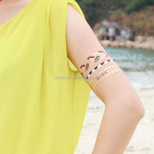 OEM 4C Imprimé À La <span class=keywords><strong>Mode</strong></span> Tatouage Temporaire Autocollant Avec Cosmétique Standard de Bande Dessinée Images - Product Image 1