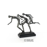 Sculpture en résine moderne abstraite, ornement, décoration de maison, Art personnel, Europe, Photo affichage, tableau artistique, 30%