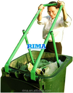 wheelie bin compactor, trash bin compactor
